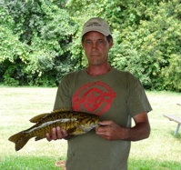 Rian Yates with his entry